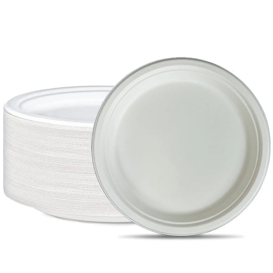 9 inch bagasse, Eco friendly plate