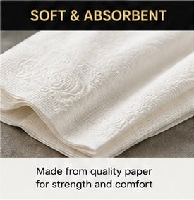 Dinner Napkins – 2-Ply | 150–600 Count