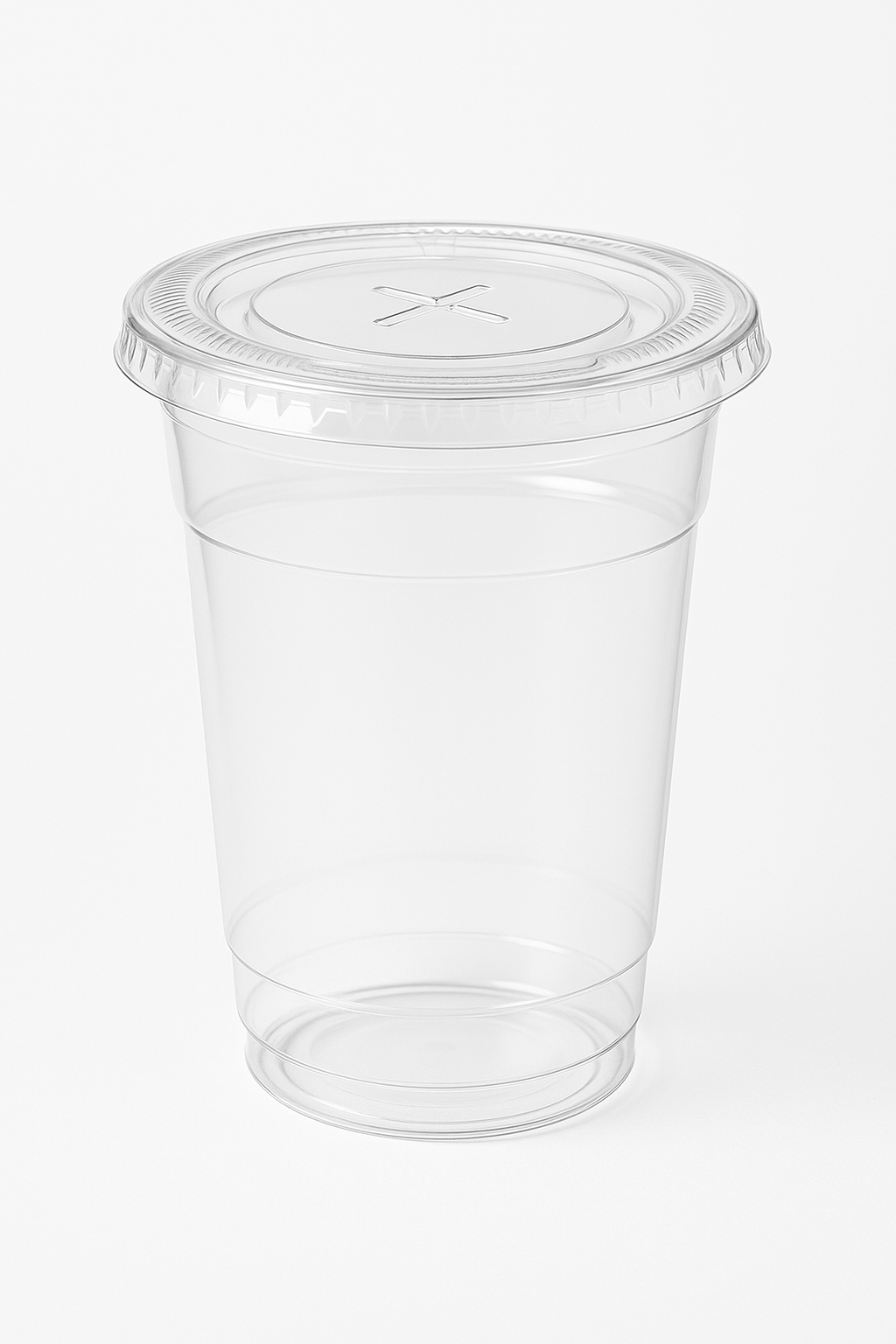 16oz (clear) Cold PET Cup + Lids + Straw