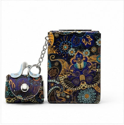 Pocket Mirror with Matching Coin Pouch