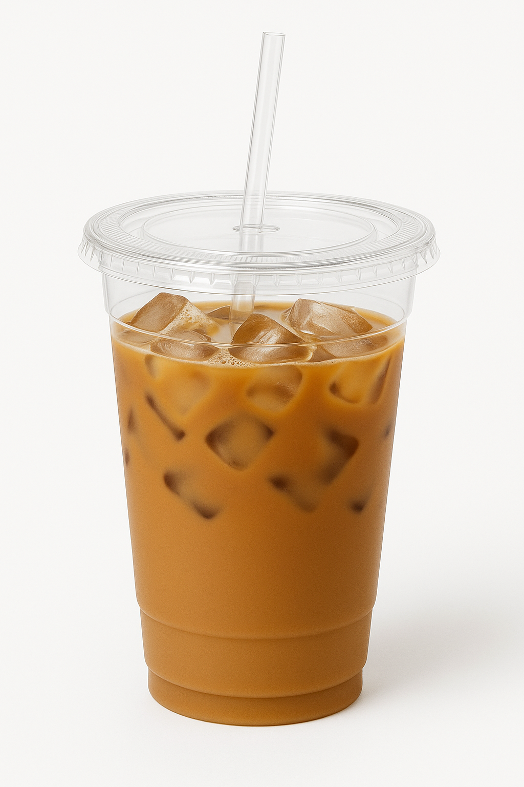 20oz (clear) Cold PET Cup + Lids + Straw.