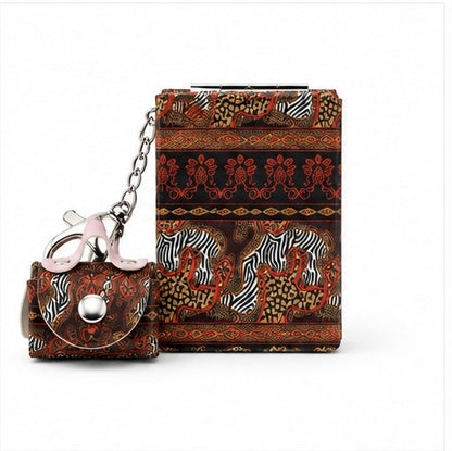 Pocket Mirror with Matching Coin Pouch