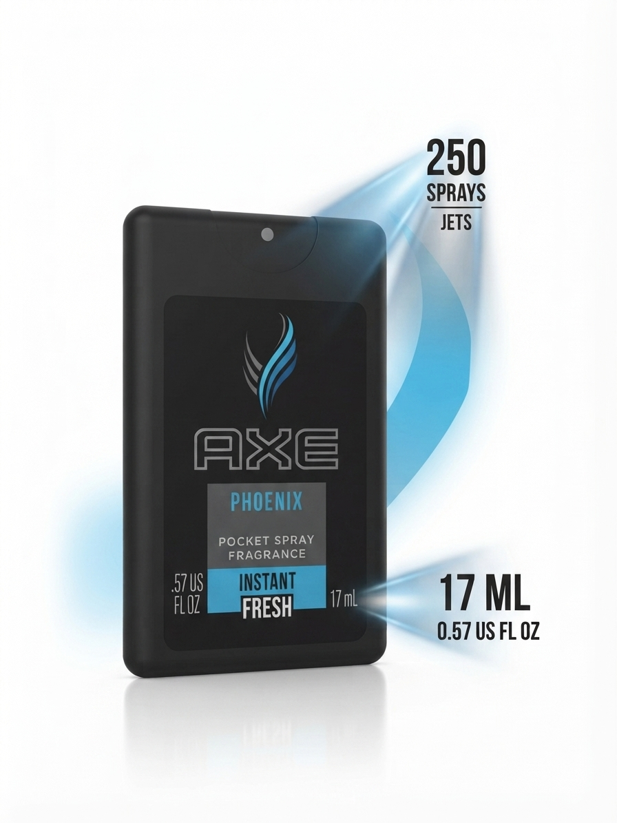AXE Phoenix Pocket Body Spray – 17 mL Travel Size