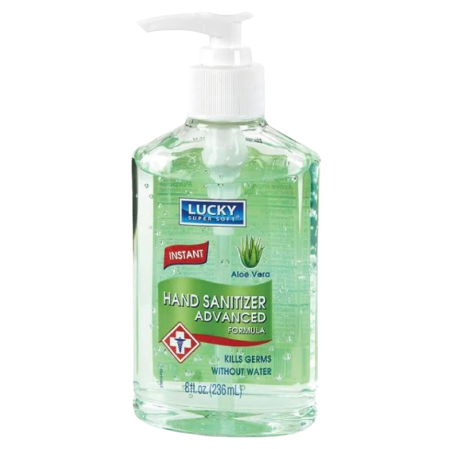 Lucky Super Soft Hand Sanitizer – Aloe Vera (8 fl. oz.)