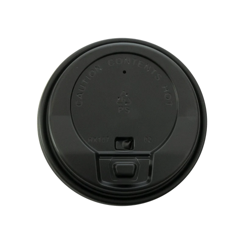 12 oz Double Wall Coffee Cups with Black Lids