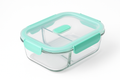 Glass Food Container with Vent Lid (1040ml)